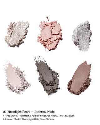 Flower Knows Shell's Jewel 6-Color Makeup Palette
