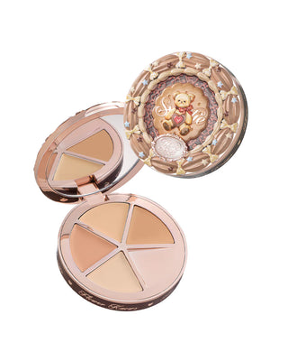 Flower Knows The Sweetie Bear 4-Color Concealer Palette