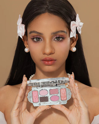 Flower Knows Swan Ballet Six-Color Makeup Palette