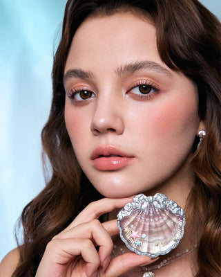 Flower Knows Shell's Jewel Silk Satin Blush