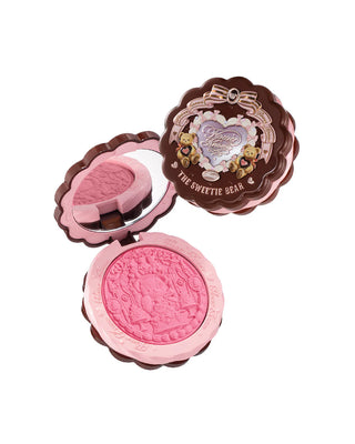 Flower Knows The Sweetie Bear Silk Satin Blush