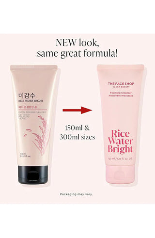 The Face Shop Rice Water Bright Foaming Cleanser