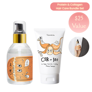Elizavecca CER-100 Protein & Collagen Hair Care Set