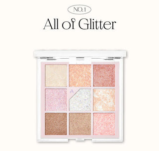 UNLEASHIA Glitterpedia Eye Palette 6.2g (7 colors)