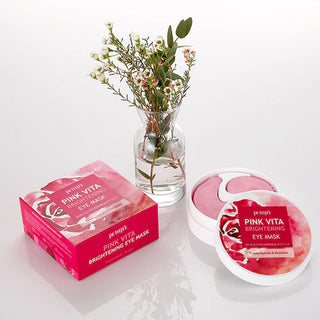Petitfee Pink Vita Brightening Eye Mask