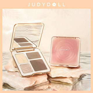 Judydoll 2 in 1 Highlighter Contour Palette