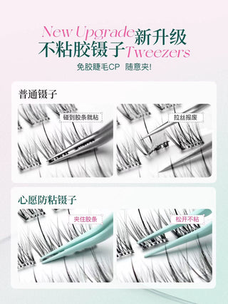 Mr.Wish Nonstick False Eyelash Tweezers