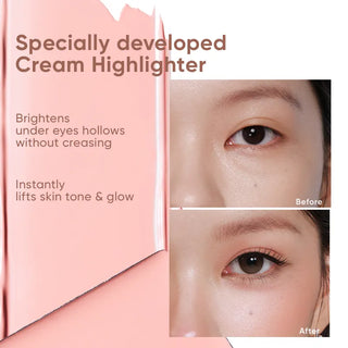 Judydoll 2 in 1 Blush Highlight Palette