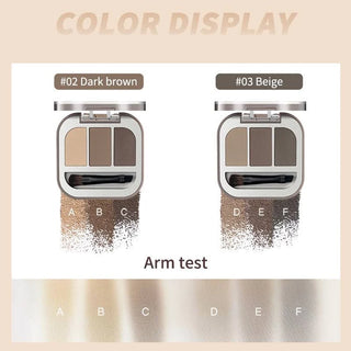 Judydoll 3 Shade Eyebrow Powder