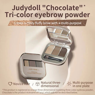 Judydoll 3 Shade Eyebrow Powder