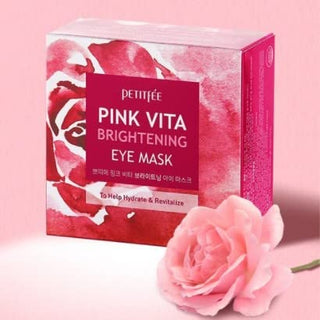 Petitfee Pink Vita Brightening Eye Mask