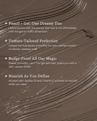 Flower Knows The Sweetie Bear Dual-Ended Brow Gel & Pencil