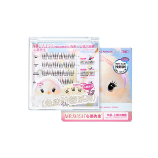 Mr.Wish Swan Eye - Charming Big Eyes Glue-Free False Eyelashes