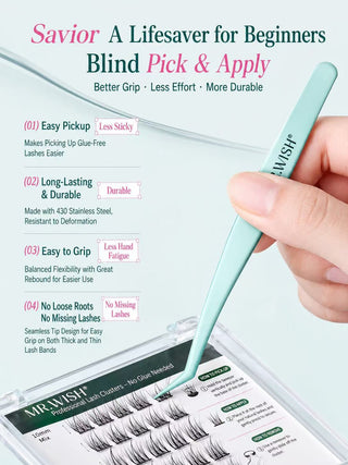 Mr.Wish Nonstick False Eyelash Tweezers