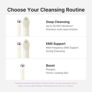 Medicube AGE-R Booster Pro Mini Plus Facial Cleansing Device Head