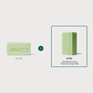 SOME BY MI AHA, BHA, PHA 30 Days Miracle Cleansing Bar