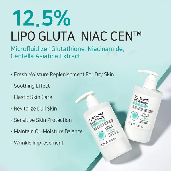 APLB Glutathione Niacinamide Body Lotion 300 ml APLB Glutathione Niacinamide Body Lotion 300 ml