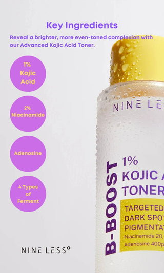 NINE LESS B-Boost 1% Kojic Acid Toner