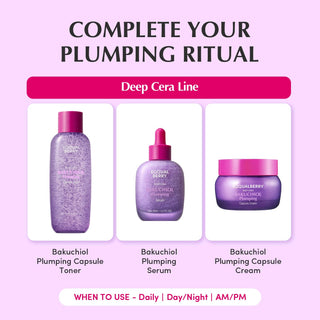 Eqqualberry Bakuchiol Plumping Capsule Toner
