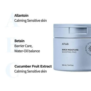 Anua Birch Moisture Boosting Pad