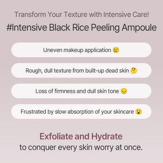 mixsoon Black Rice Peeling Ampoule