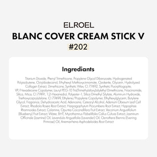 ELROEL Blanc Cover Cream Stick V