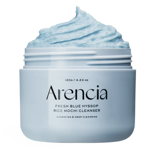Arencia Blue Hyssop Rice Mochi Cleanser