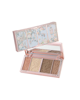 Flower Knows Butterfly Cloud Collar Embossed Highlight & Contour Palette