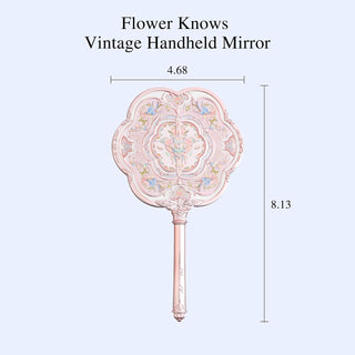 Flower Knows Butterfly Cloud Collar Hand Mirror