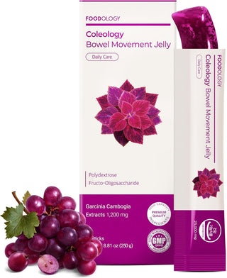 FOODOLOGY Coleology Bowel Movement Jelly (Grape & Prune)