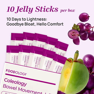 FOODOLOGY Coleology Bowel Movement Jelly (Grape & Prune)