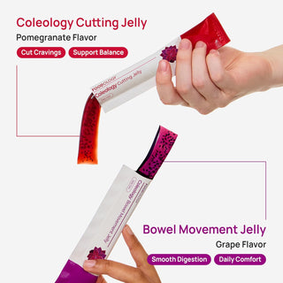 FOODOLOGY Coleology Bowel Movement Jelly (Grape & Prune)