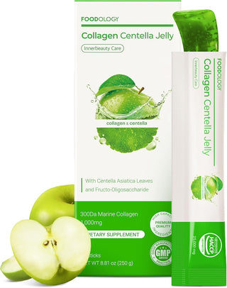 FOODOLOGY Collagen Centella Jelly (Green Apple)