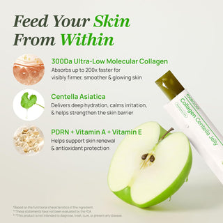 FOODOLOGY Collagen Centella Jelly (Green Apple)