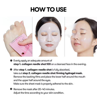 VT Cosmetics Collagen Reedle Shot 100 2Step Hydrogel Mask (1 Sheet)