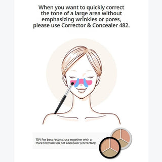 Studio 17 Corrector & Concealer Brush 482