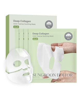 Sungboon Editor Deep Collagen Cica Teatree Soothing Mask (4 Sheets)
