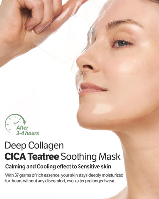 Sungboon Editor Deep Collagen Cica Teatree Soothing Mask (4 Sheets)