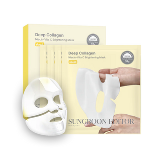 Sungboon Editor Deep Collagen Niacin Vita C Brightening Mask (4 Sheets)