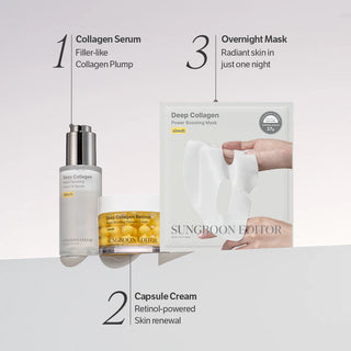 Sungboon Editor Deep Collagen Power Boosting Mask (4 Sheets)
