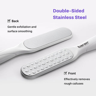 Baren Foot Softener At-home Kit: Foot File & Callus Softener Spray