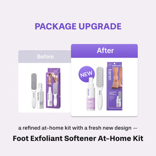 Baren Foot Softener At-home Kit: Foot File & Callus Softener Spray