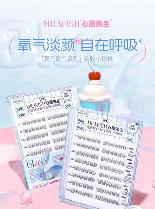 Mr.Wish Summer Oxygen Series Little Pearl Glue-Free Eyelashes