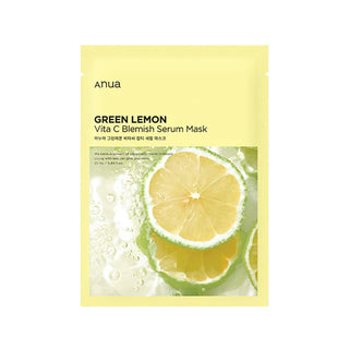 Anua Green Lemon Vita C Blemish Serum Mask (1 Sheet)