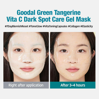 Goodal Green Tangerine Vita C Dark Spot Care Gel Mask (1 Sheet)