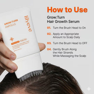 Lilyeve Grow Turn Exosome Brush Ampoule