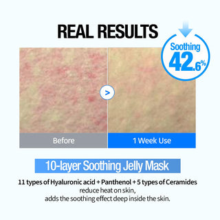 Goodal Heartleaf Hyaluron Soothing Jelly Mask(1 Sheet)