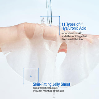 Goodal Heartleaf Hyaluron Soothing Jelly Mask(1 Sheet)
