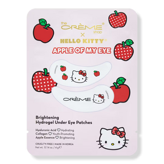The Creme Shop Hello Kitty Apple Of My Eye Brightening Hydrogel Under Eye Patches