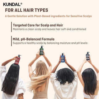 KUNDAL Honey & Macadamia Pure Natural Shampoo + Protein Premium Treatment